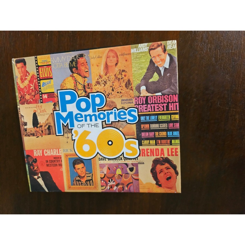 Time Life Pop Memories of the 60s CD Box Set 9 Discs Multicolor Anthology